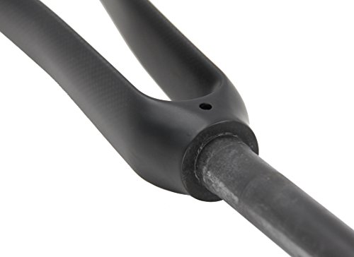 1 1/8 3K MATTE Mate Fibra de carbono Bicicleta de Carretera tenedor 700C