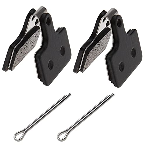 2 pares de pastillas de freno de disco para bicicleta semimetálicas de resina, grosor 4 mm, compatible con Ulteggra R8020 BR R8070 K02 K03 K04 BR-RS805