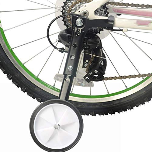 Ruedas de entrenamiento, 1 par de ruedas de entrenamiento traseras para  bicicleta, resistentes y ajustables, kit de montaje compatible con  bicicletas para niños de 12, 14, 16, 18 y 20 pulgadas : Deportes y  Actividades al Aire Libre 