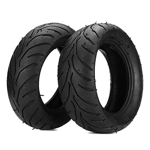 90/65-6.5 Tubo interior y cubierta de la motocicleta Neumático, 47Cc 49Cc Mini Pocket Bike Tire + Inner Tube, Neumático delantero y trasero para bicicleta de bolsillo pequeña de 47 cc y 49 cc