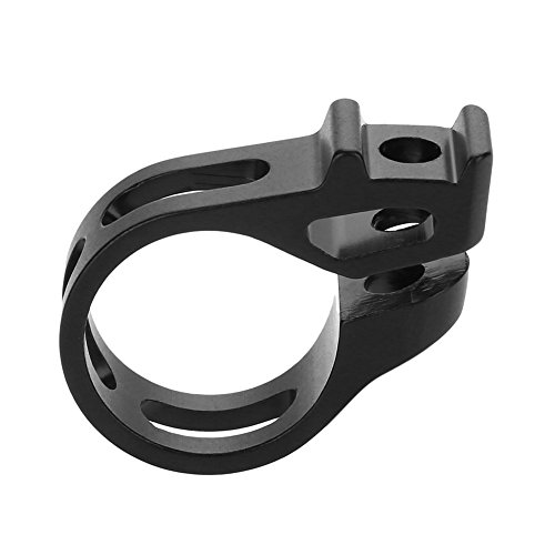 Abrazadera de palanca de cambios de bicicleta, abrazadera de palanca de cambios de bicicleta de aleación de aluminio duradera 22,2 mm negro para palanca de cambios de gatillos Sram X7 X9 X0 XX XO1 XX1