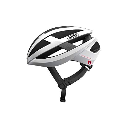 ABUS VIANTOR Quin Road Helm, Unisex, Polar White, M