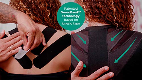 ActivePosture® - Camiseta con Corrector de Postura para Espalda, Corrector de Hombros para Mujer, Cuenta con Tecnología Neuroband que Ayuda a Reducir Tensión, Dolor y Mejora la Postura.