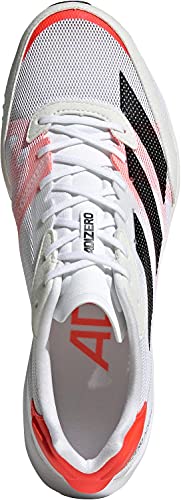 adidas Adizero Adios 6 M, Zapatillas para Correr Hombre, FTWR White Core Black Solar Red, 46 EU