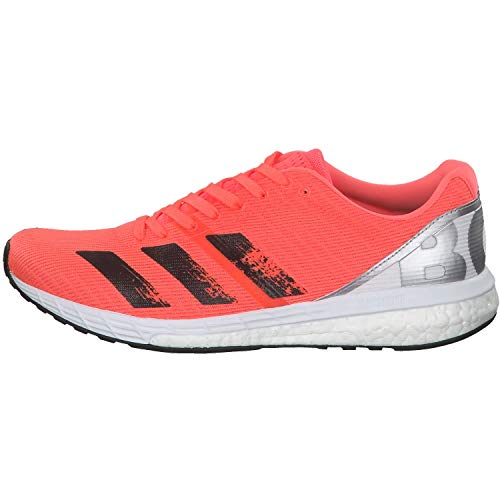 Adidas Adizero Boston 8 m, Zapatillas para Correr Hombre, Signal Coral/Core Black/FTWR White, 41 1/3 EU