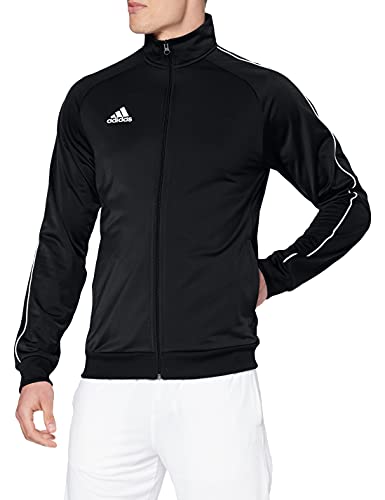 adidas Core18 PES Jkt Chaqueta de Deporte, Hombre, Negro (Black/White), M