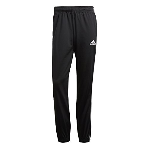 adidas CORE18 PES PNT Pantalones de Deporte, Hombre, Negro/Blanco, L