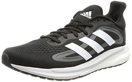 adidas Solar Glide 4 M, Zapatillas de Running Hombre, NEGBÁS/FTWBLA/Gricin, 43 1/3 EU