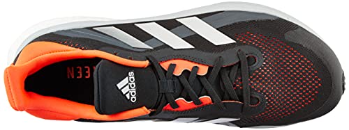 adidas Solar Glide 4 ST M, Zapatillas de Running Hombre, NEGBÁS/Gridos/Rojsol, 45 1/3 EU