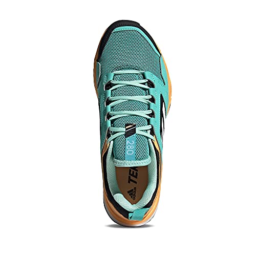 adidas Terrex Agravic TR W, Zapatillas de Trail Running Mujer, MENACI/FTWBLA/NARBRU, 37 2/3 EU