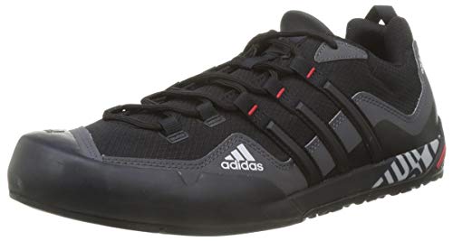 adidas Terrex Swift Solo, Zapatillas de Hiking Unisex Adulto, GRISEI/NEGBÁS/Escarl, 46 EU