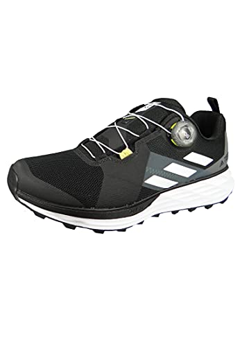 adidas Terrex Two Boa, Zapatillas de Trail Running Hombre, NEGBÁS/Balcri/Amasol, 47 1/3 EU