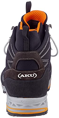 AKU TENGU Lite GTX, Botas Unisex Adulto, Black/Orange, 47.5 EU