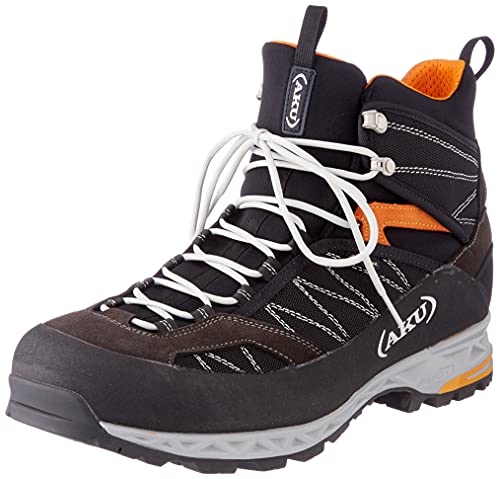 AKU TENGU Lite GTX, Botas Unisex Adulto, Black/Orange, 47.5 EU