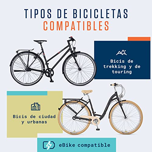 Alphatrail Cámara de Bicicleta Rick 28 Pulgadas AV Schrader Válvula 2X Conjunto con Garantía de Movilidad I Cubierta Compatible Schwalbe, Michelin, Continental, Conti, Maxxis & Kenda