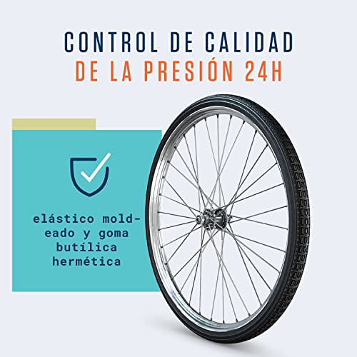 Alphatrail Cámara de Bicicleta Rick 28 Pulgadas AV Schrader Válvula 2X Conjunto con Garantía de Movilidad I Cubierta Compatible Schwalbe, Michelin, Continental, Conti, Maxxis & Kenda