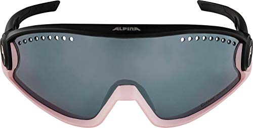 ALPINA, 5W1NG CM+ Gafas Deportivas, Light-Rose-Black, One Size Occhiali sportivi, Unisex-Adult