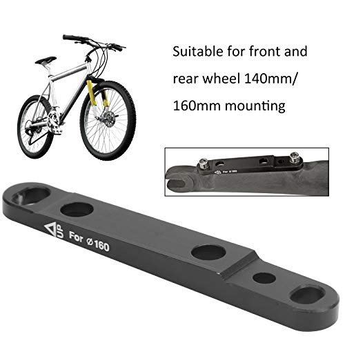 Alvinlite Adaptador de Freno de Disco Montaje de Freno Horquilla Delantera de Bicicleta Soporte de Freno de Disco para Piezas de Freno Delantero Trasero de Bicicleta