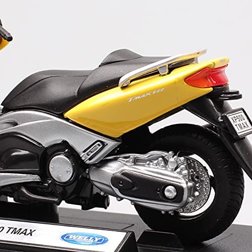 Anzy Juguetes de Moto, Juguete de relación Motocicleta Compatible with y-amaha Xp500 Tmax 2001 Niños 1/18 Scota Scooter Motocicleta Diecast Modelos Juguetes de Bicicleta Vehículo de Souvenir Hobby