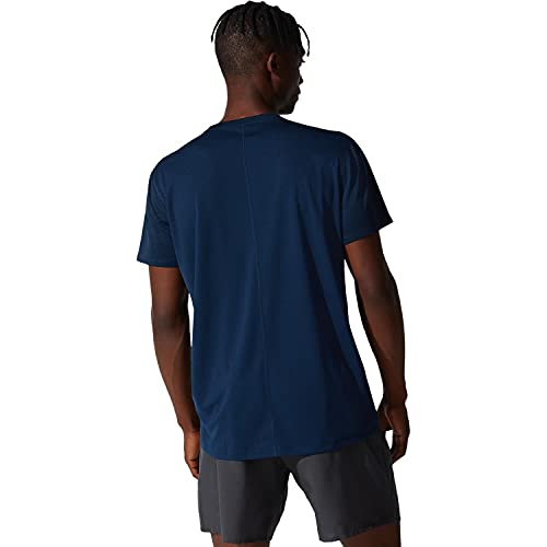 ASICS 2011C341-401_M Camiseta, Navy, Men's