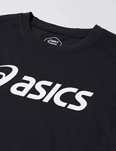 ASICS Big Logo tee Camiseta, Hombre, Performance Black/Brilliant White, M