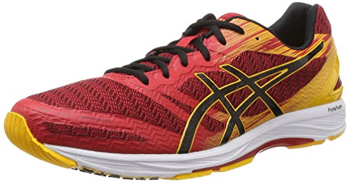 Asics Gel-DS Trainer 22, Zapatillas de Entrenamiento Hombre, Rojo (Prime Red/Black/Gold Fusion), 47 EU