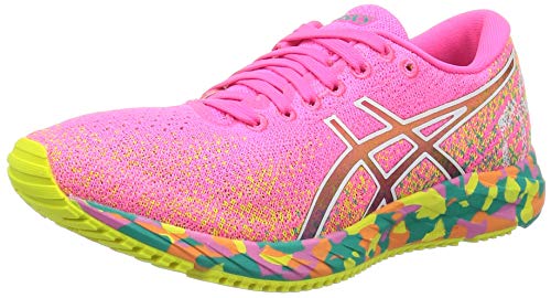 Asics Gel-DS Trainer 26, Road Running Shoe Mujer, Hot Pink/Sour Yuzu, 41.5 EU