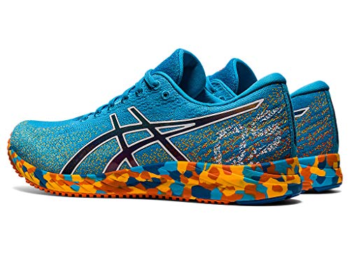 ASICS Gel-DS Trainer 26 Zapatillas de running para hombre, azul (Digital Aqua/Naranja Caléndula), 42 EU