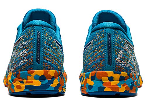 ASICS Gel-DS Trainer 26 Zapatillas de running para hombre, azul (Digital Aqua/Naranja Caléndula), 42 EU