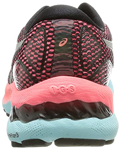 ASICS Gel-Nimbus 23 Lite-Show, Zapatillas de Running Mujer, Black Pure Silver, 39.5 EU