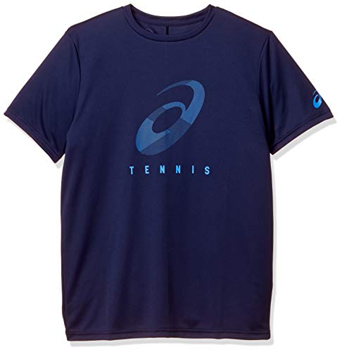 ASICS Practice M Spiral T Camiseta, Hombre, Peacoat, S