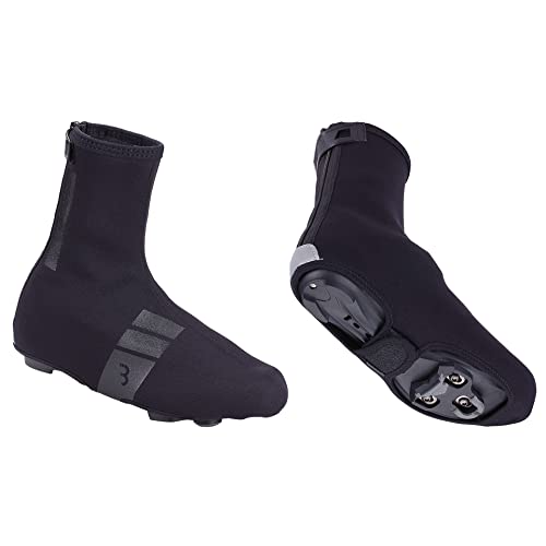 BBB Heavyduty - Botín térmico de ciclismo para hombre, color negro, talla 39/40