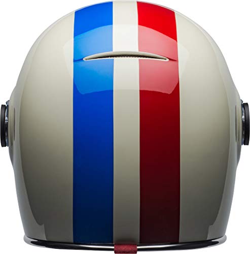 BELL Helmet bullitt dlx command vintage white/red/blue m