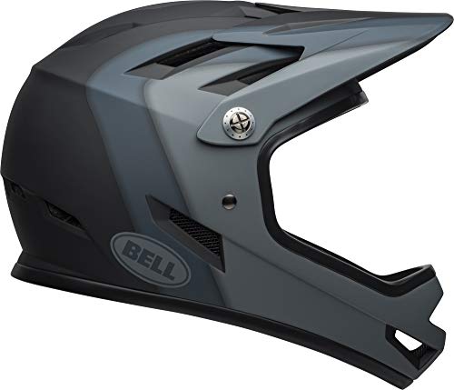 BELL Sanction Casco Integral MTB, Unisex, Presencias Negro Mate, Small/52-54 cm