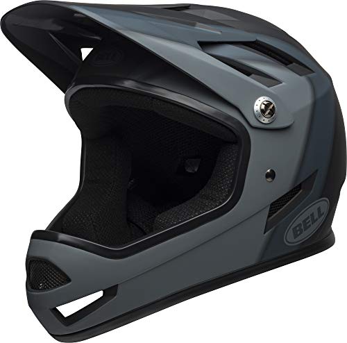 BELL Sanction Casco Integral MTB, Unisex, Presencias Negro Mate, Small/52-54 cm