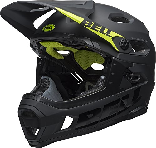 BELL Super DH MIPS Casco de Ciclismo, Unisex Adulto, Negro Mate/Brillante, Medium (55-59 cm)