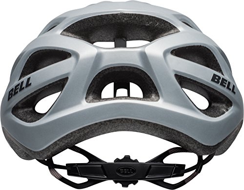 BELL Tracker Casco de Ciclismo, Unisex, Plata Mate, Talla única