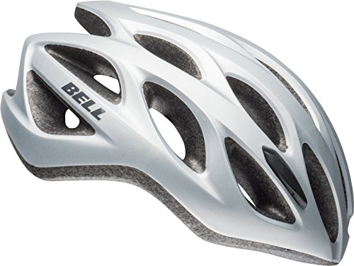 BELL Tracker R Casco de Bicicleta, Unisex Adulto, Plateado Mate/Titanio, Talla única