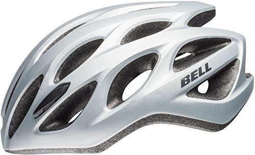 BELL Tracker R Casco de Bicicleta, Unisex Adulto, Plateado Mate/Titanio, Talla única