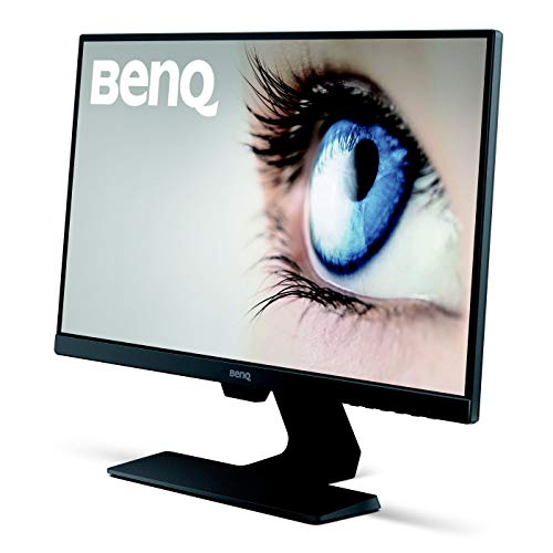 BenQ GW2480 - Monitor de 23.8" FullHD (1920x1080, 5ms, 60Hz, HDMI, IPS, DisplayPort, VGA, Altavoces, E2E, Eye-care, Sensor Brillo Inteligente, Flicker-free, Low Blue Light, antireflejos) - Color Negro
