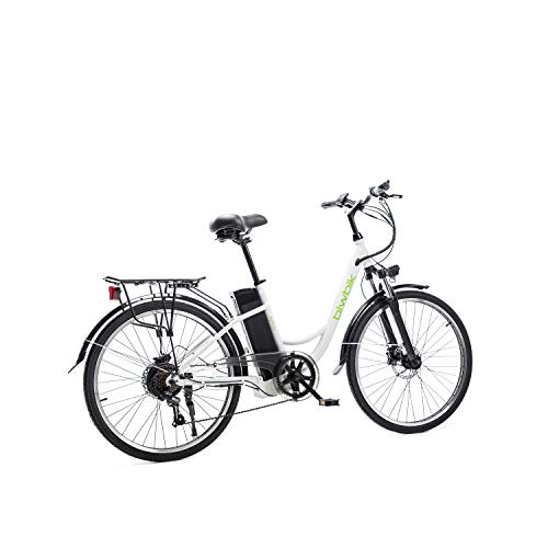 BIWBIK Bicicleta ELECTRICA Sunray (Blanco)