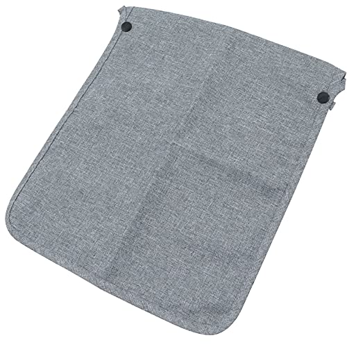 Bolso Organizador Carrito Bebe - bolsa Almacenamiento Pañales Accesorios Almacenar Suministros Bebés Multifuncional Capacidad Compacto y Moderno gris 1 pieza