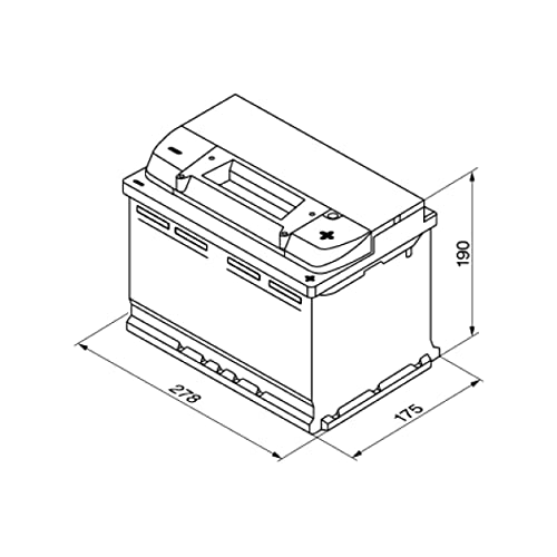 Bosch S4008 Batería de automóvil 74A/h-680A