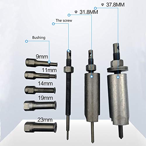 Bostar Herramienta de extracción de cojinetes internos de Motocicleta Herramienta de reparación de Mano removedor de Engranajes automático extractora de tracción de 9 mm 11mm 14mm 19mm 23 mm