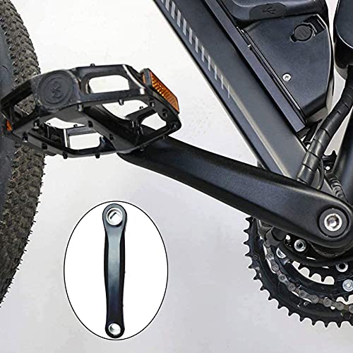 Brazo De Manivela De Bicicleta De Mano 2 Piezas Bicicleta Izquierda Manivela Brazo De Aleación De Aluminio Mano Izquierda Para El Camino De Bicicletas De Montaña Bici Plegable Fijo Marcha De Bicicleta