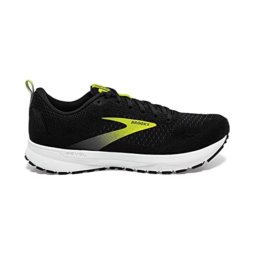 Brooks Revel 4 Negro Amarillo 1103471D024