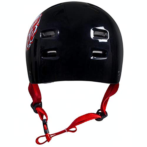 Bullet Eyeball Youth 49-54cm Casco, Adultos Unisex, Gloss Black (Negro), Talla Única