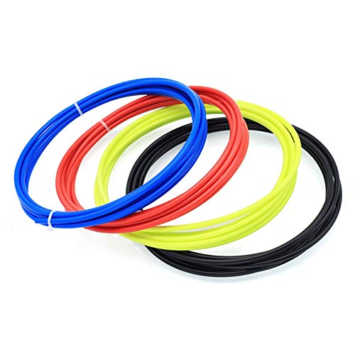 Cable De Freno De Bicicleta Bicicleta de montaña Discos hidráulicos Manguera de freno Tubo de aceite TUBO DE TUBO DE 5 MM MTB MTB Freno de bicicleta Conjunto de cables Conector de kits Cable De Freno