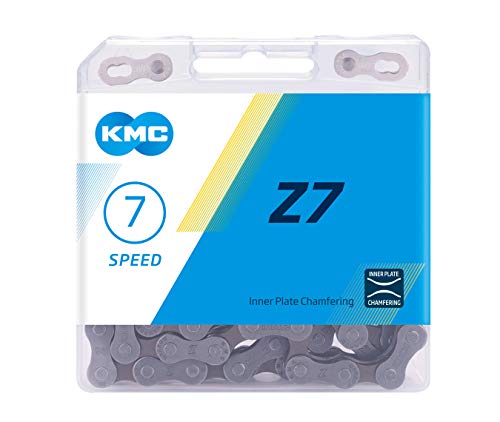 Cadena kmc z7 114 eslabones 6/7v. Gris/Marron