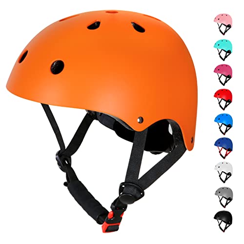 Casco de Bicicleta para niños, Casco de Seguridad para niños pequeños antichoque para Deportes múltiples, patineta de Ciclismo, patineta, Ajustable Desde niños pequeños hasta jóvenes con 3 tamaños